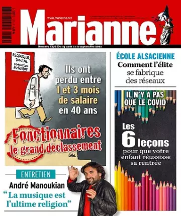 Marianne N°1276 Du 27 Août 2021  [Magazines]