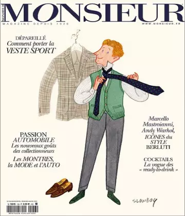 Monsieur Magazine N°153 – Février-Mars 2022  [Magazines]