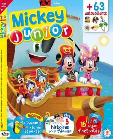 Mickey Junior N°455 – Août 2023 [Magazines]