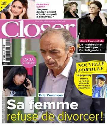 Closer N°851 Du 1er au 7 Octobre 2021  [Magazines]