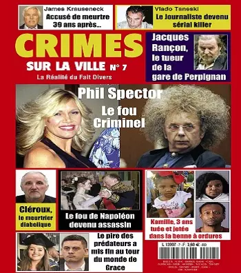 Crimes Sur La Ville N°7 – Mars 2021 [Magazines]