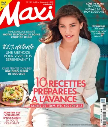 Maxi N°1821 Du 20 au 26 Septembre 2021  [Magazines]