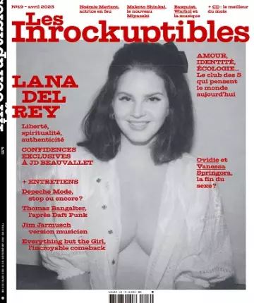 Les Inrockuptibles N°19 – Avril 2023  [Magazines]