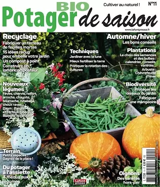 Potager Bio De Saison N°11 – Octobre-Décembre 2020 [Magazines]