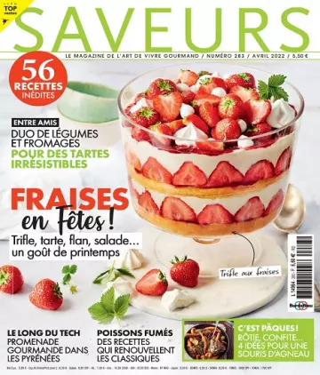 Saveurs N°283 – Avril 2022  [Magazines]