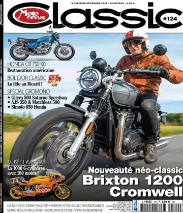 Moto Revue Classic N°124 – Novembre-Décembre 2022  [Magazines]