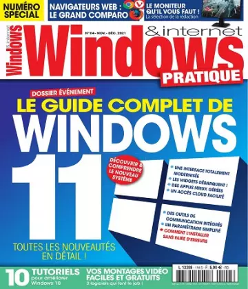 Windows et Internet Pratique N°114 – Novembre-Décembre 2021 [Magazines]