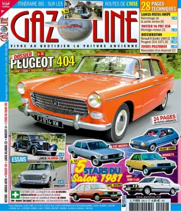 Gazoline N°292 – Octobre 2021  [Magazines]