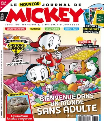 Le Journal De Mickey N°3665 Du 14 au 20 Septembre 2022  [Magazines]