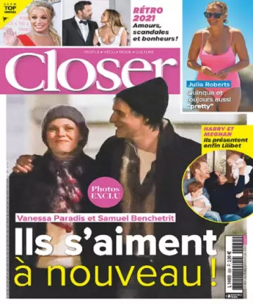 Closer N°864 Du 31 Décembre 2021  [Magazines]