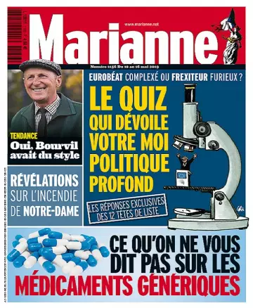 Marianne N°1156 Du 10 au 16 Mai 2019  [Magazines]