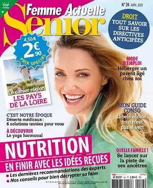 Femme Actuelle Senior N°24 – Avril 2020 [Magazines]