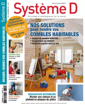 Système D N°812 – Nos Solutions Pour Rendre Vos Combles Habitables [Magazines]