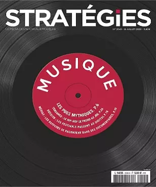 Stratégies N°2045 Du 16 Juillet 2020  [Magazines]