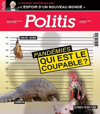 Politis N°1644 Du 11 au 17 Mars 2021  [Magazines]
