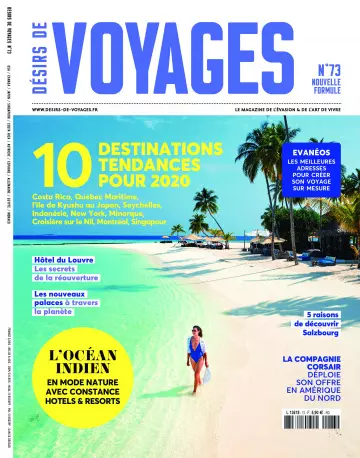 Désirs de Voyages N°73 2019 [Magazines]