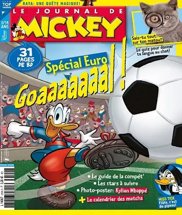 Le Journal De Mickey N°3599 Du 9 au 15 Juin 2021  [Magazines]
