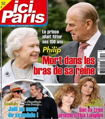 Ici Paris N°3954 Du 14 au 20 Avril 2021  [Magazines]