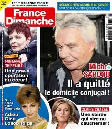 France Dimanche N°3986 Du 20 au 26 Janvier 2023  [Magazines]