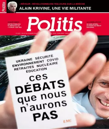 Politis N°1697 Du 17 au 23 Mars 2022  [Magazines]