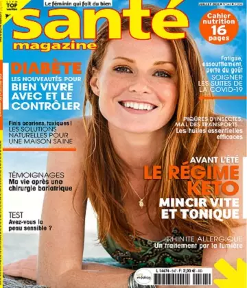 Santé Magazine N°547 – Juillet 2021 [Magazines]
