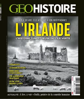 Geo Histoire N°62 – Avril-Mai 2022 [Magazines]