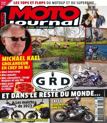 Moto Journal N°2343 Du 12 Janvier 2023  [Magazines]