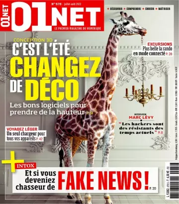 01Net N°978 – Juillet-Août 2022  [Magazines]