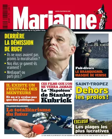 Marianne N°1166 Du 19 au 25 Juillet 2019  [Magazines]