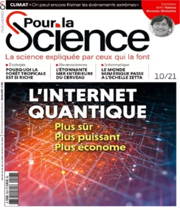 Pour La Science N°528 – Octobre 2021 [Magazines]
