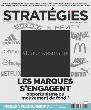 Stratégies N°2040 Du 11 au 17 Juin 2020  [Magazines]