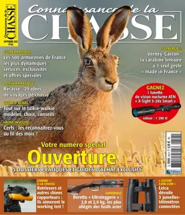 Connaissance De La Chasse N°545 – Septembre 2021  [Magazines]