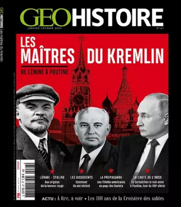 Geo Histoire N°67 – Janvier-Février 2023 [Magazines]
