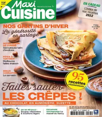 Maxi Cuisine N°162 – Janvier-Février 2023  [Magazines]