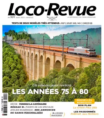 Loco-Revue N°901 – Août 2022  [Magazines]