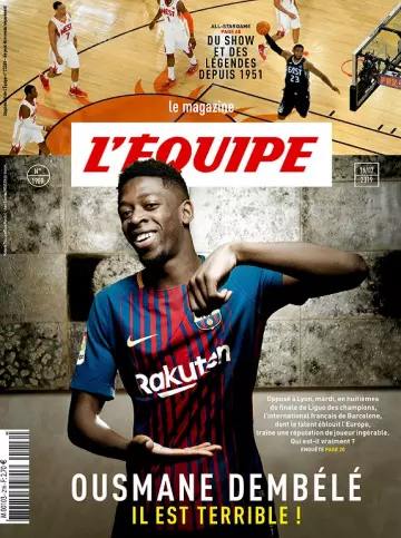 L’Équipe Magazine N°1909 Du 16 Février 2019  [Magazines]