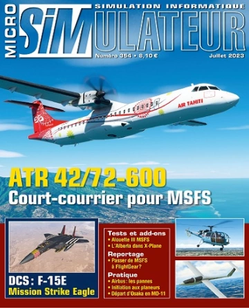 Micro Simulateur N°354 – Juillet 2023  [Magazines]