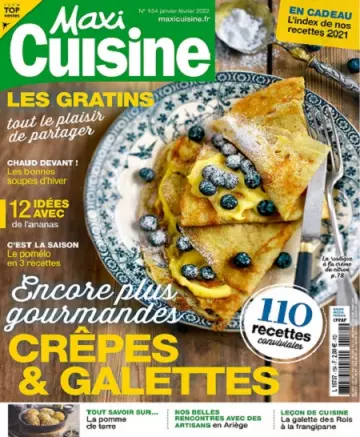 Maxi Cuisine N°154 – Janvier-Février 2022  [Magazines]