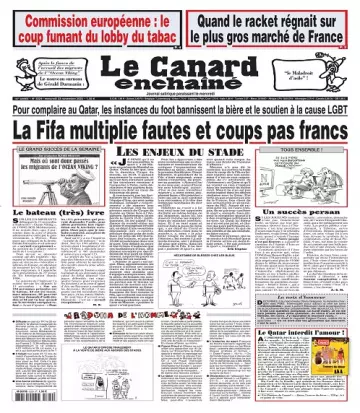 Le Canard Enchaîné N°5324 Du 23 Novembre 2022  [Journaux]
