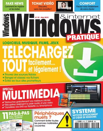 Windows et Internet Pratique N°81 – Mai 2019 [Magazines]