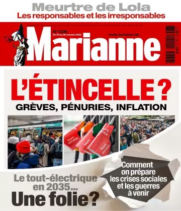 Marianne N°1336 Du 20 au 26 Octobre 2022  [Magazines]