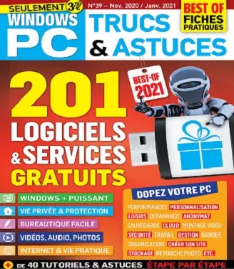 Windows PC Trucs et Astuces N°39 – Novembre 2020-Janvier 2021 [Magazines]