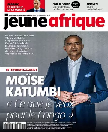Jeune Afrique N°3047 Du 2 au 8 Juin 2019 [Magazines]