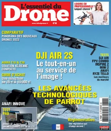 L’Essentiel Du Drone N°19 – Octobre-Décembre 2021 [Magazines]