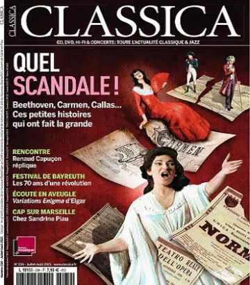 Classica N°234 – Juillet-Août 2021  [Magazines]