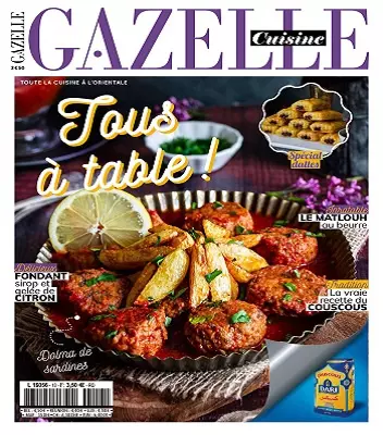 Gazelle Cuisine N°13 – Spécial Dattes 2021 [Magazines]