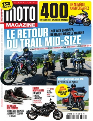 Moto Magazine N°400 – Septembre 2023  [Magazines]