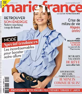 Marie France N°300 – Mars 2021 [Magazines]
