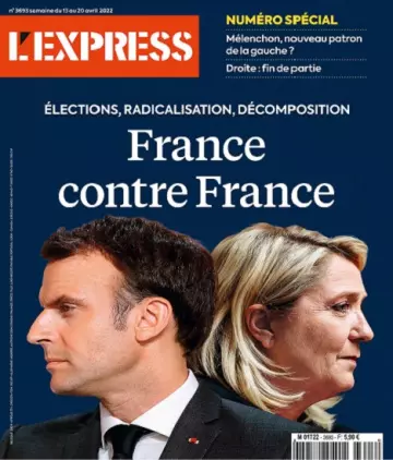 L’Express N°3693 Du 13 au 19 Avril 2022  [Magazines]