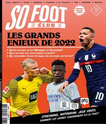 So Foot Club N°78 – Janvier 2022  [Magazines]